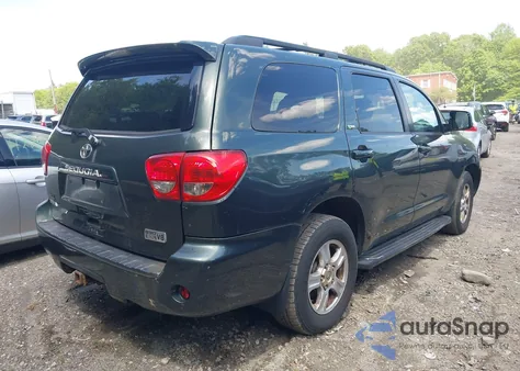 2008 Toyota Sequoia Sr5 5.7L V8 из США, поврежденный, VIN 5TDBY64A88S011053